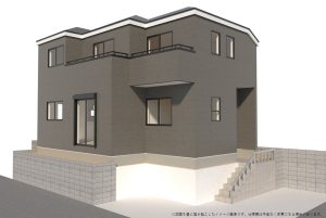 【新築戸建】角地で陽当り、通風良好！船橋市松が丘４丁目　3,780万円